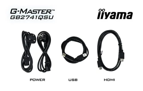 Iiyama G-Master GB2741QSU-B1 - 27"QHD 144Hz IPS 1ms Pivot Adaptive Sync G-Sync, vue 14