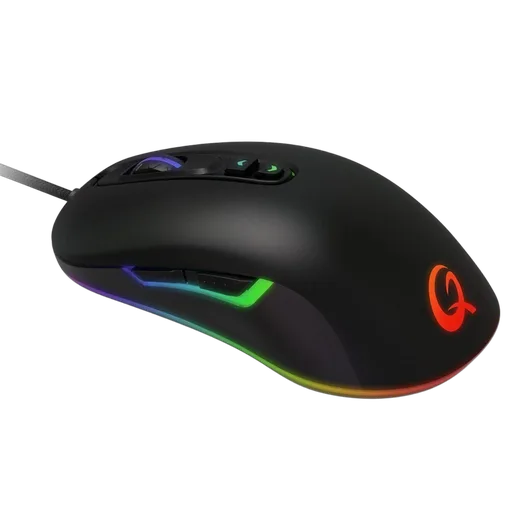 QPAD DX30 - Filaire - RGB - Noir