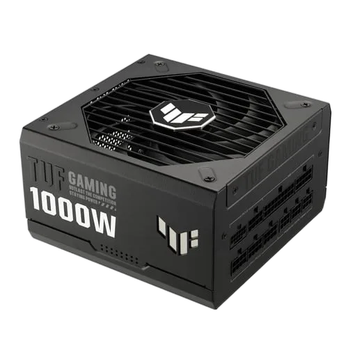 Asus ATX 1000W - 80+ Gold - TUF Gaming 1000G Noir, vue 6