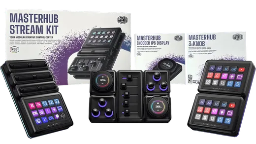 Cooler Master Master Hub Creator Kit - Noir