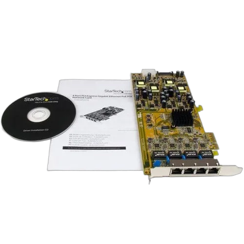 StarTech PCI-E - 4 ports Gigabit PoE - ST4000PEXPSE, vue 5
