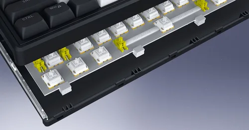 Hator Skyfall 100 Pro - Mécanique - Sans-Fil - RGB - Noir/Gris, vue 9