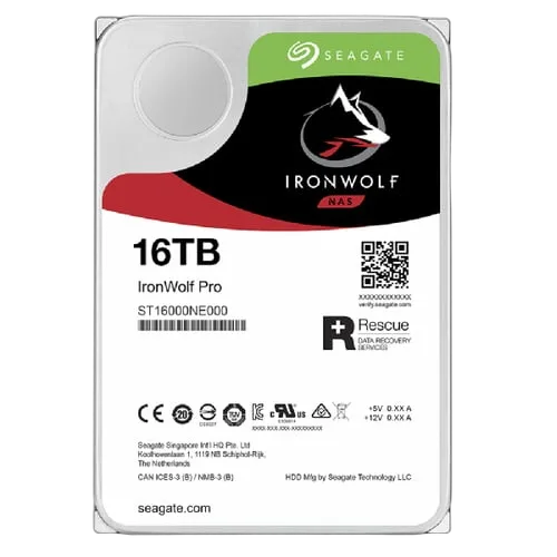 Seagate 16To SATA III 256Mo - ST16000NT001, vue 4
