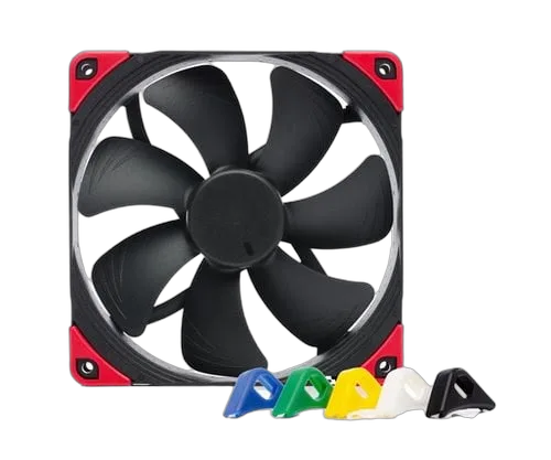 Noctua NF-A14 PWM chromax.black.swap - 140mm, vue 1