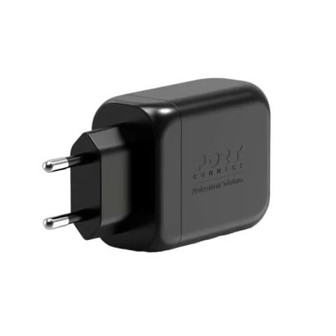 Port Chargeur mural GaN 65W - 2 ports + Câble USB-C 2m, vue 4
