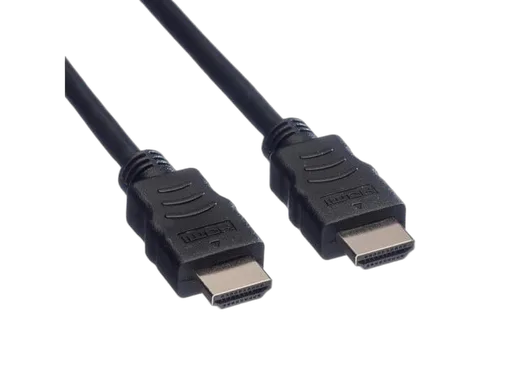 VALUE Câble HDMI HighSpeed + Ethernet mâle/mâle - 2m - Noir, vue 3