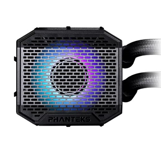 Phanteks Glacier One 360M25 Gen2 DRGB AiO - 360mm - Noir, vue 3