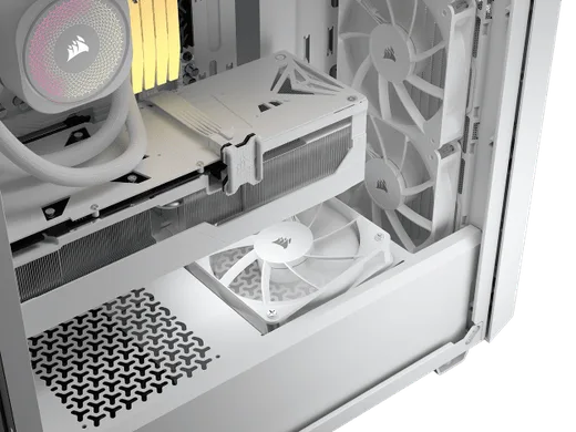 Corsair 3200D RS Blanc - MT/Sans Alim/ATX, vue 11