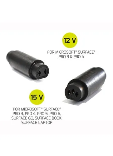 Port Chargeur secteur 60W pour MICROSOFT Surface - 2 embouts, vue 3
