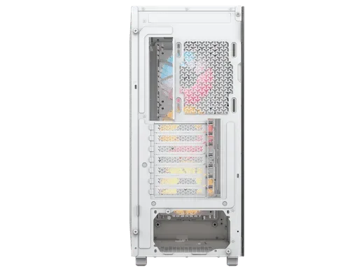 Corsair 3200D RS ARGB White + RM1000e Blanc, vue 5
