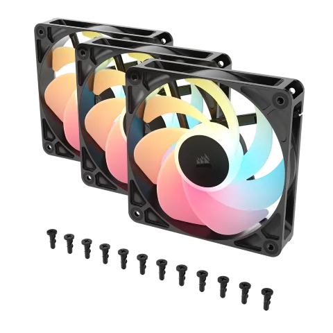 Corsair RS120-R ARGB (Pack 3x120mm) - Noir, vue 11