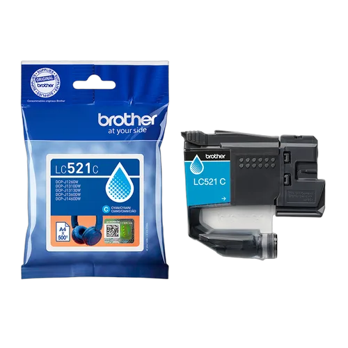 Brother Cartouche d'encre LC521C - Cyan, vue 5