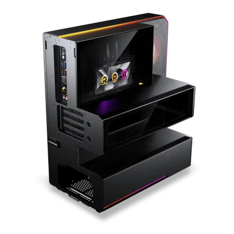 Phanteks EX5 Max Noir - MT/Sans Alim/ATX, vue 3