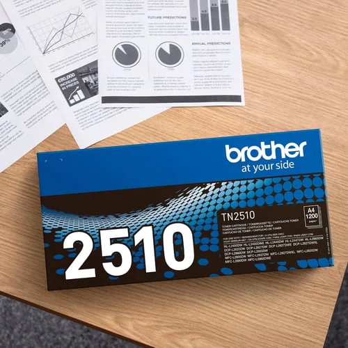 Brother Toner Noir TN2510, vue 2