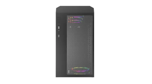 M.RED StarDust Mini Noir ARGB - mT/sans alim./mATX, vue 9