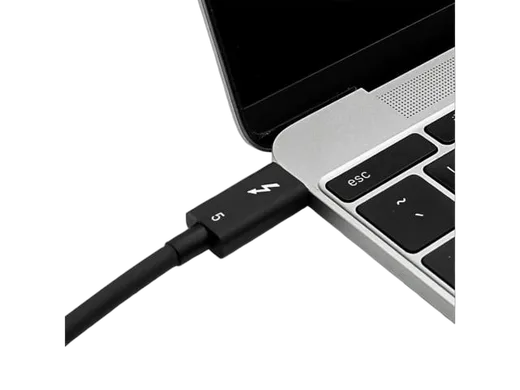 Roline Câble Thunderbolt™ 5 USB-C mâle/mâle - 1m - Noir, vue 3