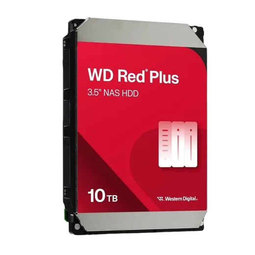 WD 10To RED PLUS SATA III 512Mo - WD100EFGX