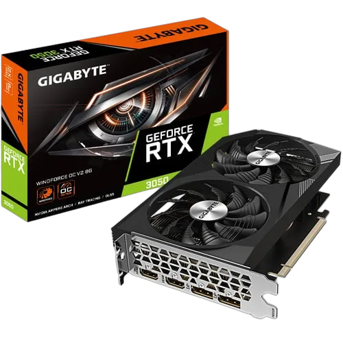 Gigabyte GeForce RTX 3050 Windforce OC V2 8Go