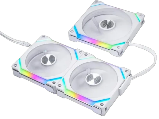Lian-Li UNI FAN SL120 V2 RGB - Blanc - Pack de 3, vue 10