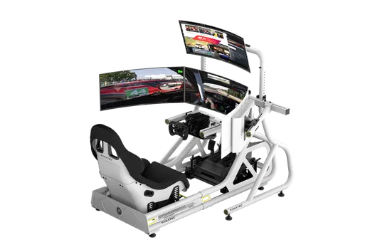 Fanatec GT Cockpit Triple Monitor Expansion Kit - Blanc-Seconde Vie, vue 3