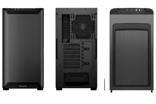 be quiet! PURE BASE 501 Airflow Window Black - MT/Sans Alim/ATX, vue 2
