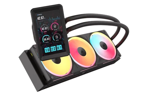 Corsair iCUE LINK TITAN II 360 Ultra LX LCD - 360mm - Noir