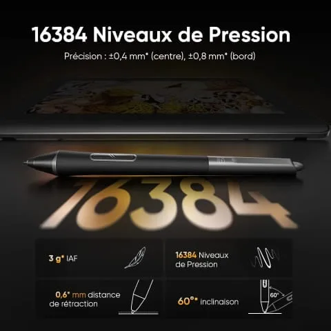 XPPEN Artist Pro 16 Gen 2 MD160QH - 5080LPI 16" Noir, vue 8