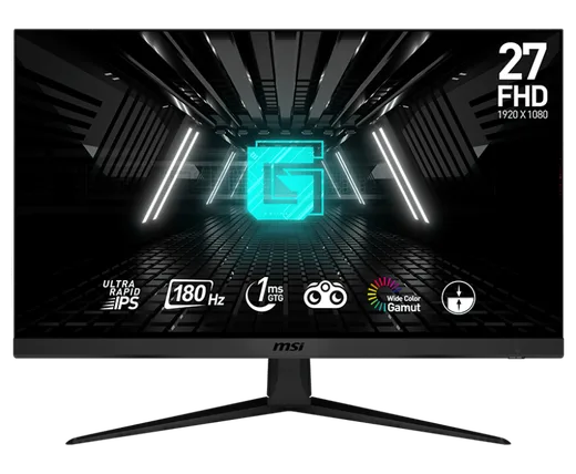 MSI G2712F - 27" FHD 180Hz Fast IPS 1ms Adaptive Sync, vue 1
