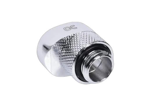 Alphacool Eiszapfen 8mm rotatable G1/4 to G1/4 - Chrome, vue 2