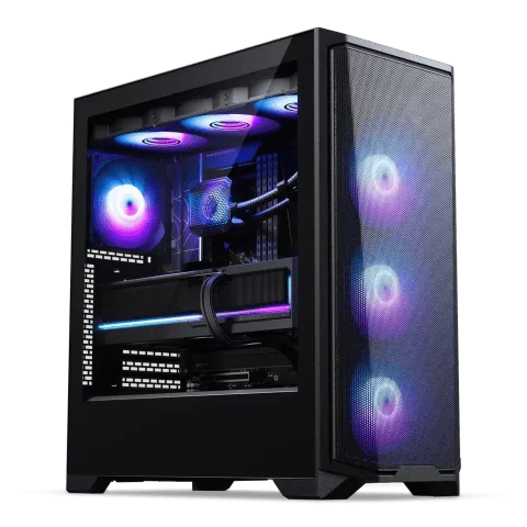 Phanteks Eclipse G370A Noir - MT/Sans Alim/SSI-EEB, vue 2