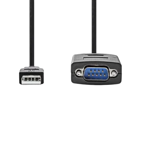Câble Noir AD-USB-SERIAL-DB9 mâle - USB