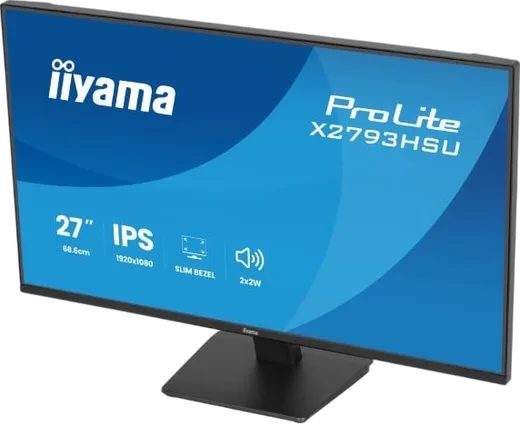 Iiyama X2793HSU-B1 - 27" FHD 120Hz IPS 1ms HP, vue 4