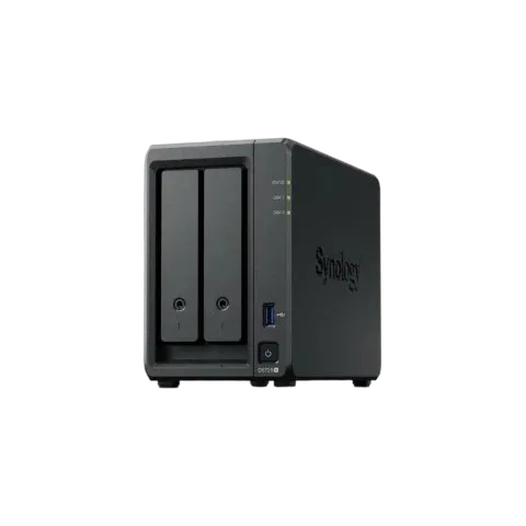 Synology DS725+ - 2 baies avec 2 disques de 4To RED Plus, vue 3