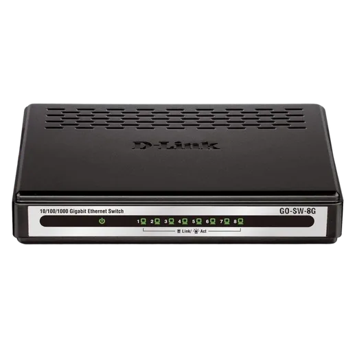 D-Link GO-SW-8G, vue 1