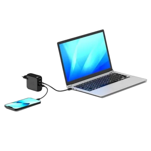 Port Chargeur mural GaN 100W - 3 ports + Câble USB-C 2m