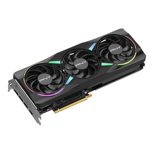 PNY GeForce RTX 5070 12GB ARGB Overclocked Triple Fan DLSS 4, vue 7