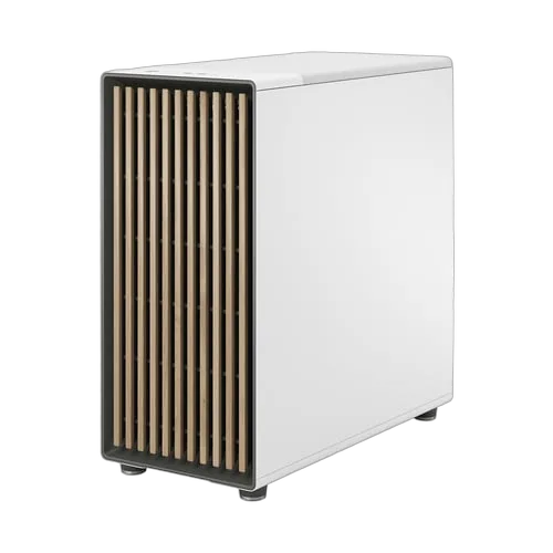 Fractal Design North XL Chalk White TG Clear - MT/Sans Alim/E-ATX, vue 10