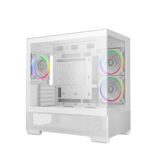 Deepcool CG380 3F Blanc - MT/Sans Alim/mATX, vue 2