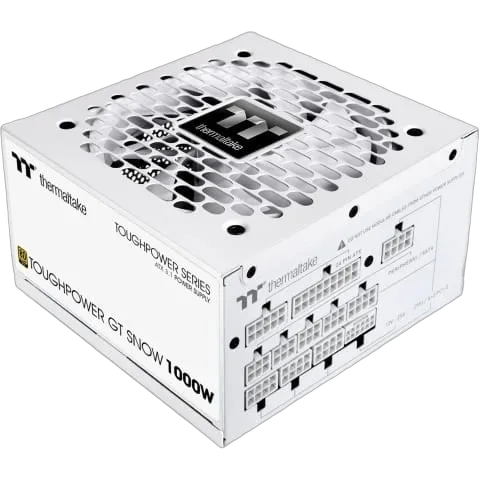 Thermaltake ATX 3.1 1000W - 80+ Gold - Toughpower GT Snow - Blanc
