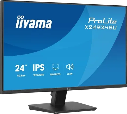 Iiyama X2493HSU-B1 - 23.8" FHD 120Hz IPS 1ms HP USB HUB