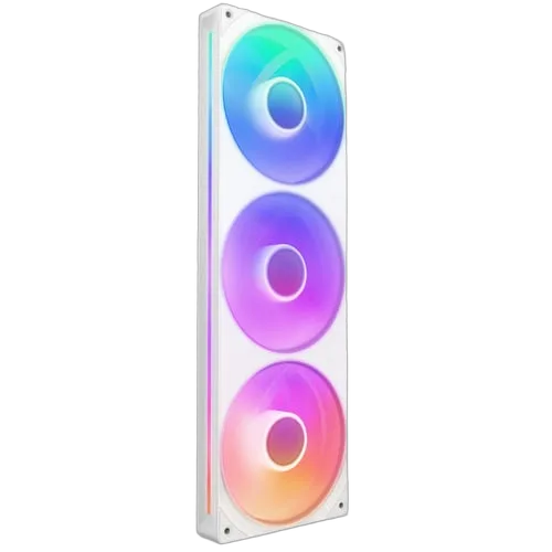 NZXT F360 RGB Core Fan (Single Frame) - Blanc, vue 1