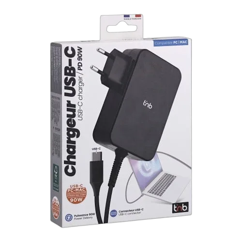 T'nB Chargeur universel 90W - USB-C, vue 2