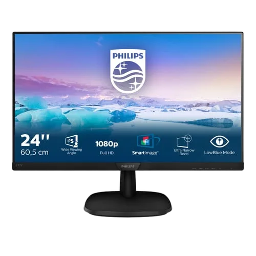 Philips V Line 243V7QJABF - 23.8" FHD 75Hz IPS 4ms HDMI VGA