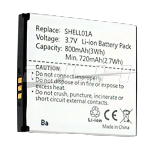 DLH Energy Li-Ion 3,7v 800mAh, vue 1