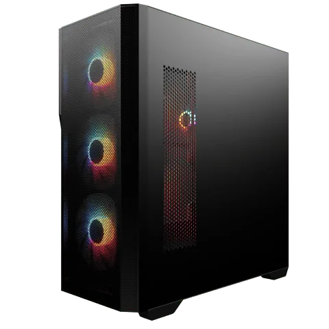 M.RED Raven Black - MT/SansAlim/M-ATX, vue 4