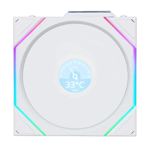 Lian-Li UNI FAN TL Sans fil ARGB PWM - 120mm - Blanc, vue 2