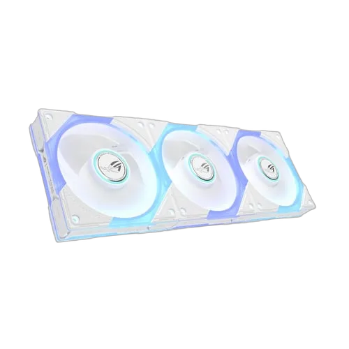 Asus ROG Eurux GR120 ARGB Reverse - 3x120mm - Blanc, vue 2