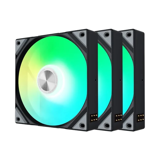 TRYX ROTA SL ARGB (Pack 3x120mm) - Noir