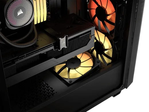 Corsair 3200D RS ARGB Smoke Noir - MT/Sans Alim/ATX, vue 10