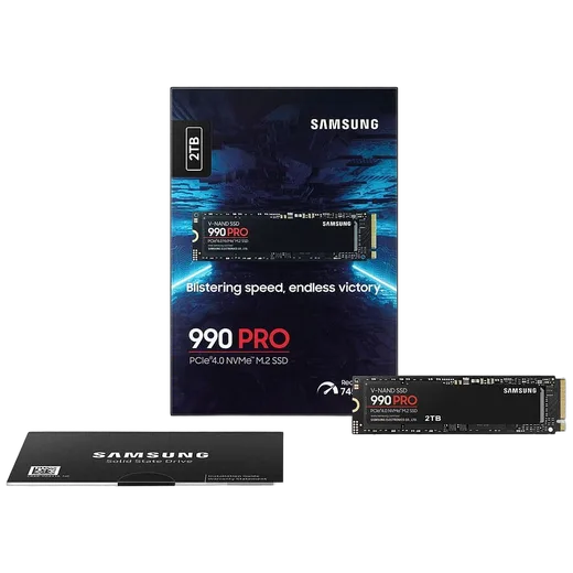 Samsung 990 PRO 2To M.2, vue 2